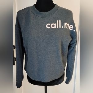 Sweatshirt, Grey, size small
